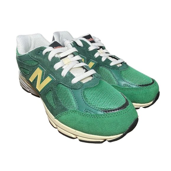 New Balance 990v3 X Teddy Santis "Green Gold" GC990GG3 Kids Size 6.5/W 8 - Picture 3 of 9